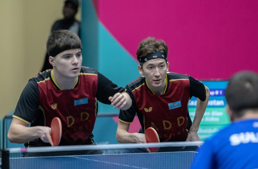 Сборная Казахстана по настольному теннису вышла в ¼ финала Исламских игр