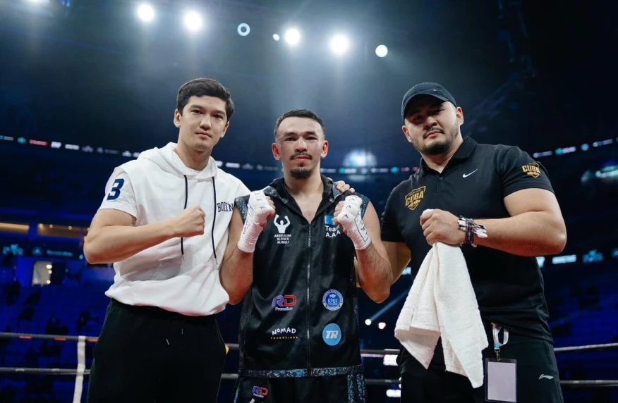 Алишер Абдулалим победил в главном поединке турнира RD Promotion в Алматы (ВИДЕО)