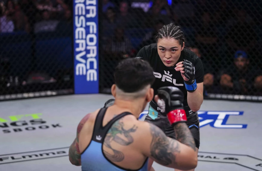 Экс-участница PFL и боец Alash Pride Замзагуль Файзолланова выступит на Всемирных играх кочевников в Астане