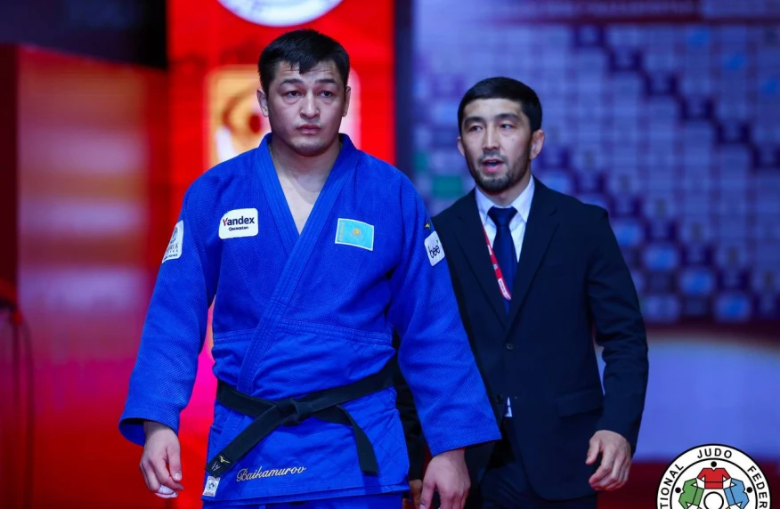 Дзюдо: Марат Байкамуров завоевал бронзовую медаль Grand Slam в Абу-Даби