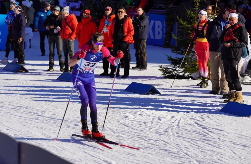 Қазақстандық биатлоншы Әлем кубогы кезеңінде тарихи жетістікке жетті