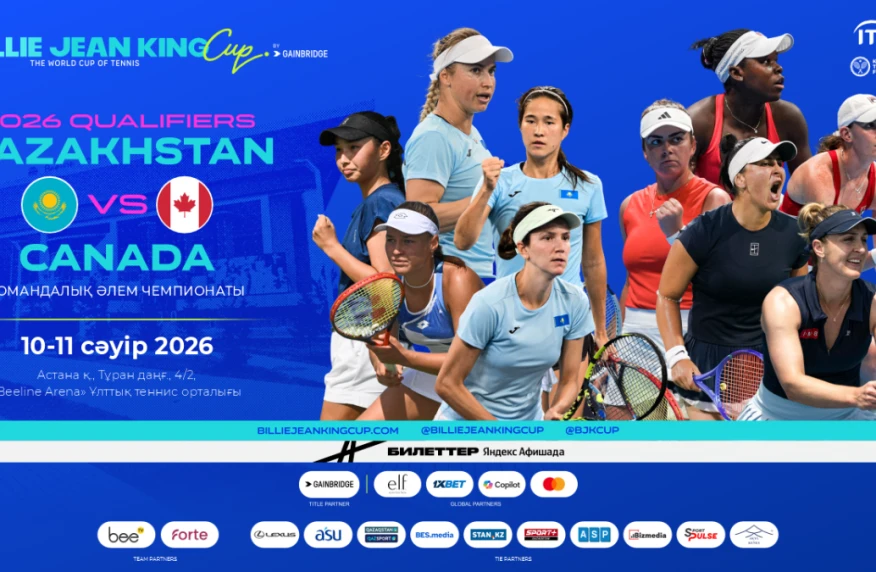 Объявлен состав сборной Казахстана на матчи против Канады в рамках Billie Jean King Cup