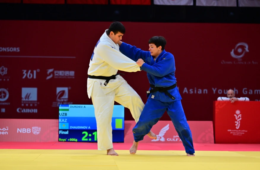 Қазақстандық дзюдошы жасөспірімдер Азиадасының күміс жүлдегері атанды