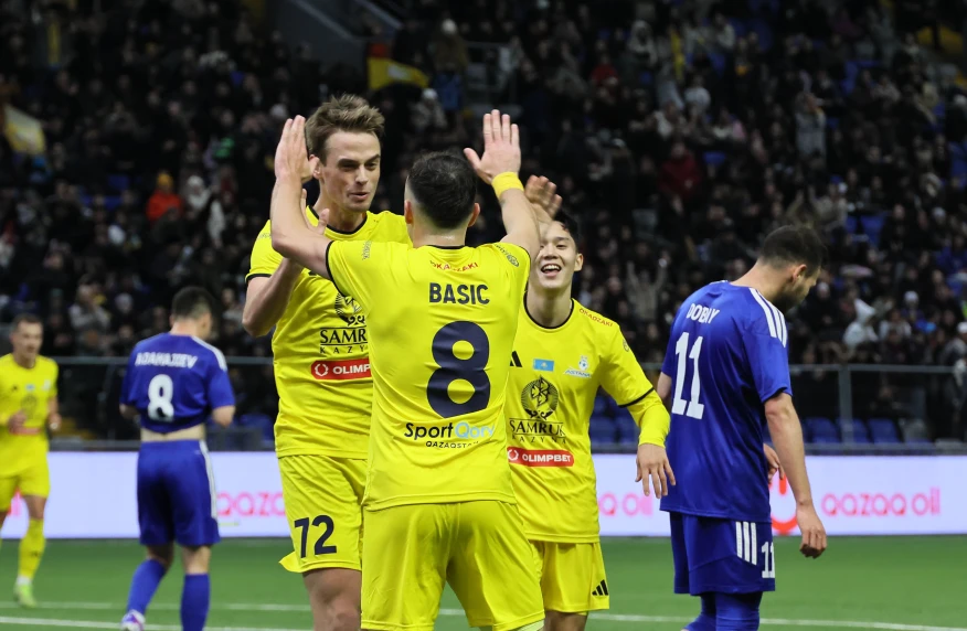 «Астана» начала сезон с победы (видео)