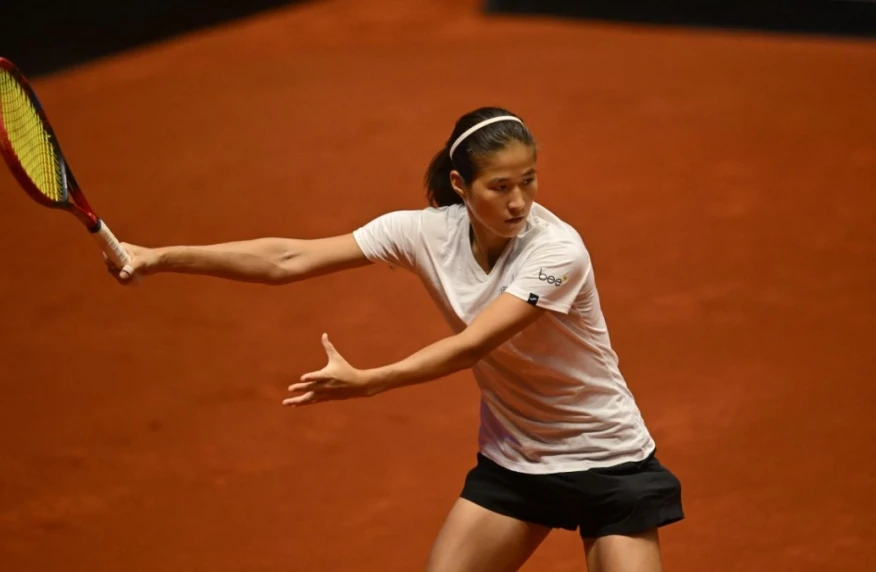 Жибек Куламбаева выиграла турнир в Китае