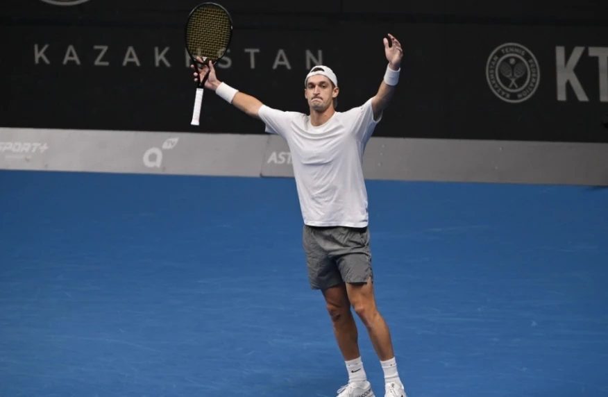 Теренс Атман одержал волевую победу и вышел в четвертьфинал Almaty Open