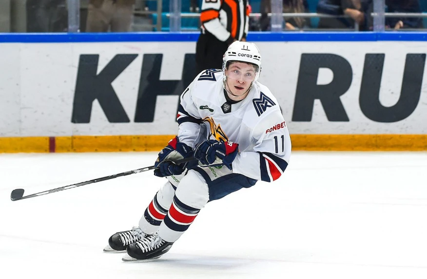 Никита Михайлис помог «Металлургу» обыграть «Автомобилист»