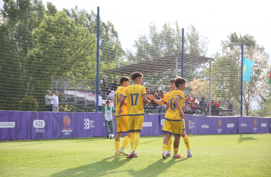 Қазақстан U17 құрамасы Әзербайжанды ірі есеппен жеңді