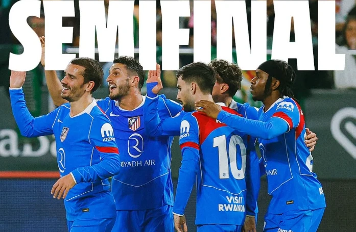 Пять безответных мячей вывели «Атлетико» в полуфинал Кубка Испании (видео)