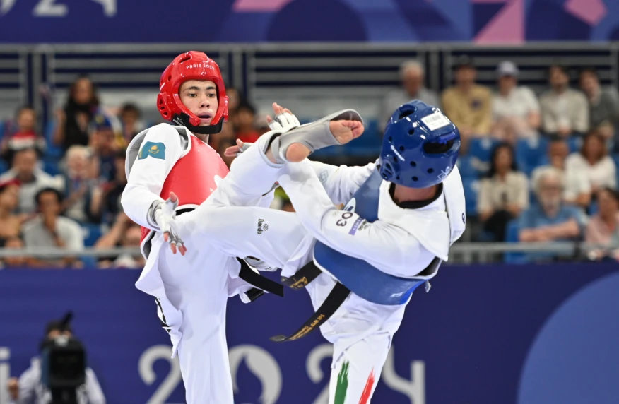 Таеквондошы Абабакиров алғашқы айналымда жеңілді