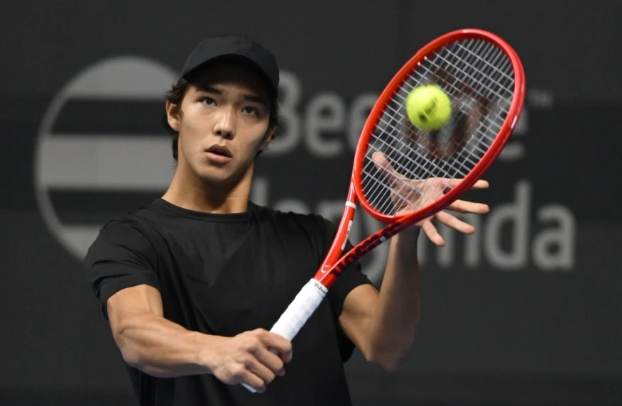Әмір Омарханов Almaty Open ATP 250 турнирінің іріктеу кезеңінде өнер көрсетті