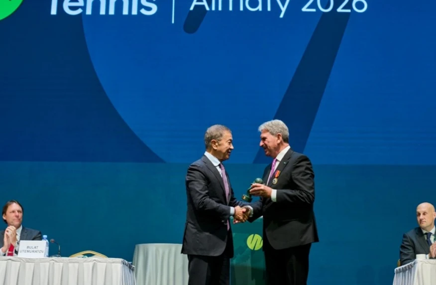 Дэвид Хаггерти Алматыда World Tennis Бас ассамблеясын ұйымдастырғаны үшін Қазақстан теннис федерациясына алғыс білдірді