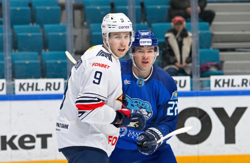 Барыс отыгрался с 0:2, но уступил в овертайме лидеру чемпионата