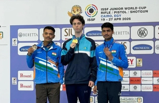 Казахстан завоевал два "золота" на юниорском этапе Кубка мира по пулевой стрельбе