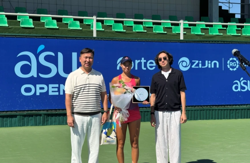 Казахстанская теннисистка Асылжан Арыстанбекова стала чемпионкой международного турнира в Астане