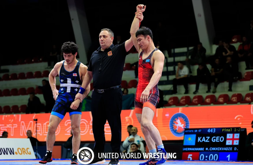 Төрт алтын: қазақстандық балуандар Албаниядағы турнирде қанша медаль жеңіп алды