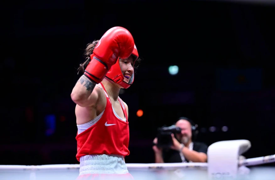 Назым Кызайбай - серебряный призер чемпионата мир по боксу