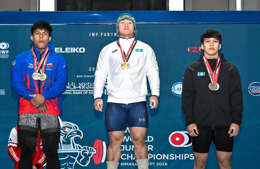 Казахстан завоевал пять медалей на Чемпионате мира среди юниоров
