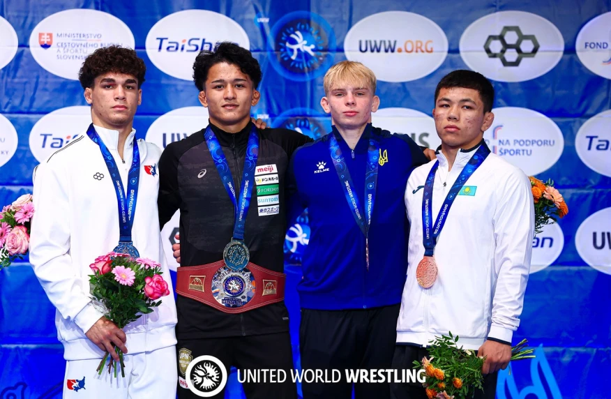Нұрдәулет Сейілбеков еркін күрестен U20 әлем чемпионатында қола жүлдеге ие болды