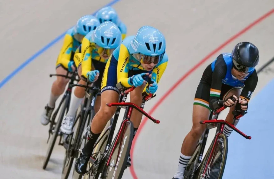 Қазақстанның жасөспірімдер құрамасы велотректен Азия чемпионатында топ жарды