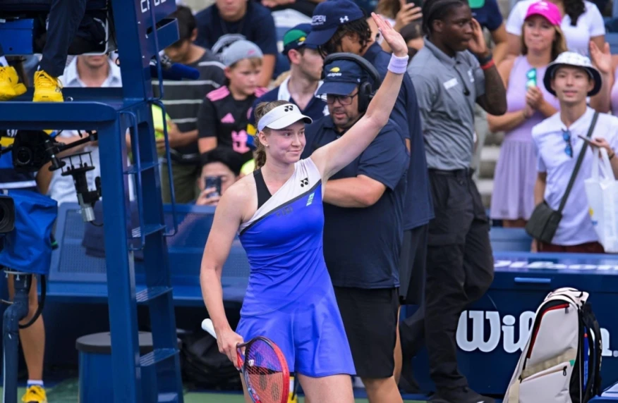 Елена Рыбакина вышла в третий раунд US Open!