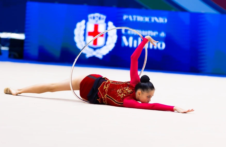 Акмарал Ерекешева стала шестой на чемпионате мира по художественной гимнастике в Германии