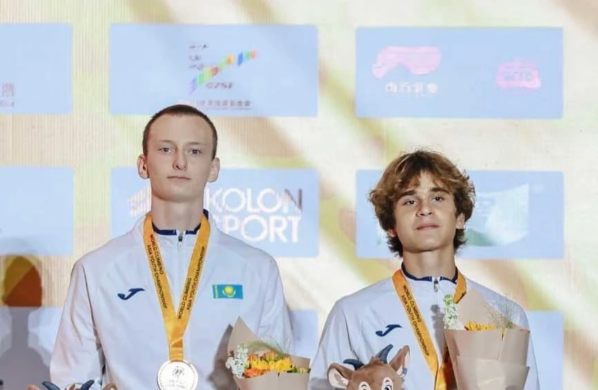Казахстан завоевал две бронзовые медали на чемпионате Азии по скалолазанию среди юниоров