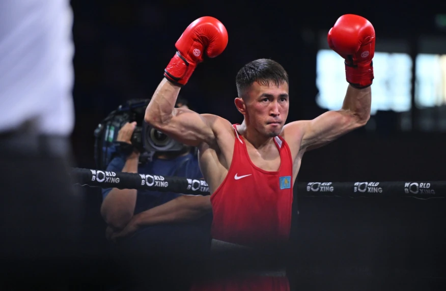 Боксшы Махмұд Сабырхан Азия чемпионатының финалына шығу үшін бақ сынайды