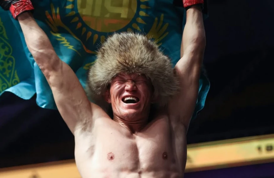 Багдос Олжабай сделал вес перед боем с Айвазяном