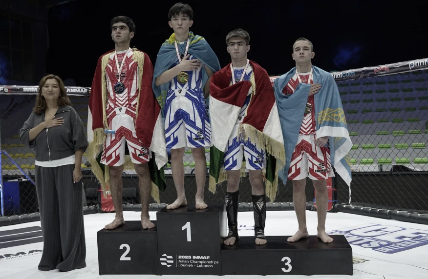 Сборная Казахстана в 11 раз подряд выиграла командный зачет на Чемпионате Азии по ММА