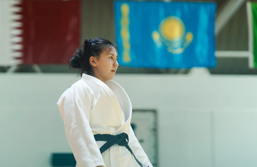 Аруна Джангельдина вышел в полуфинал Исламских игр