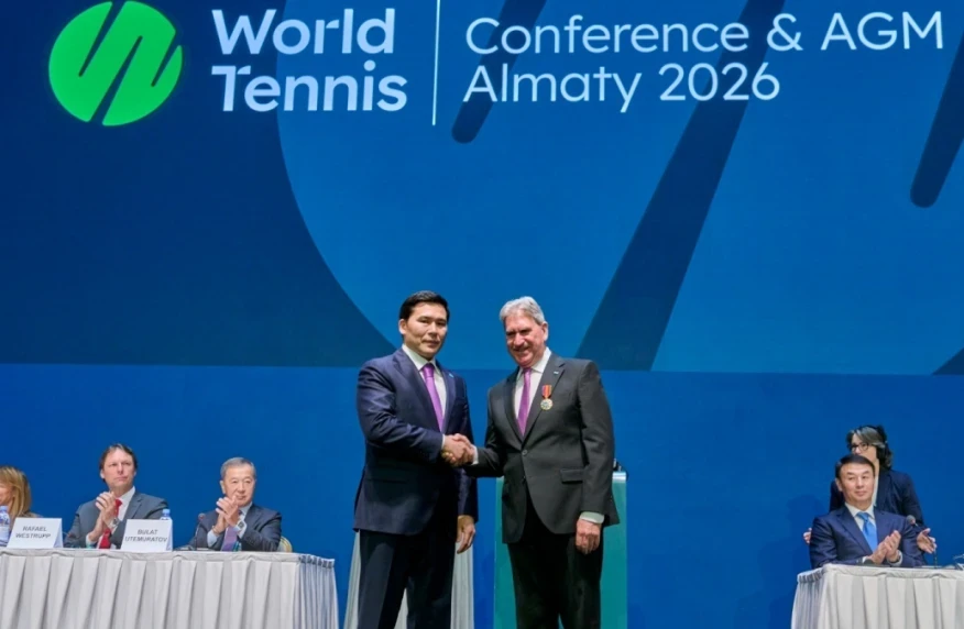 World Tennis президенті Дэвид Хаггерти II дәрежелі «Достық» орденімен марапатталды
