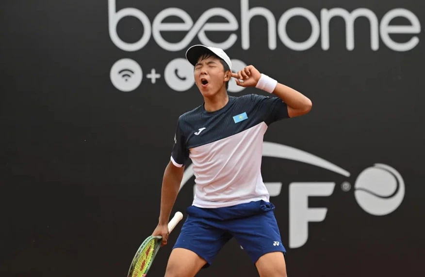 Сборная Казахстана в первые в истории вышла в финал отбора Juniors Davis Cup