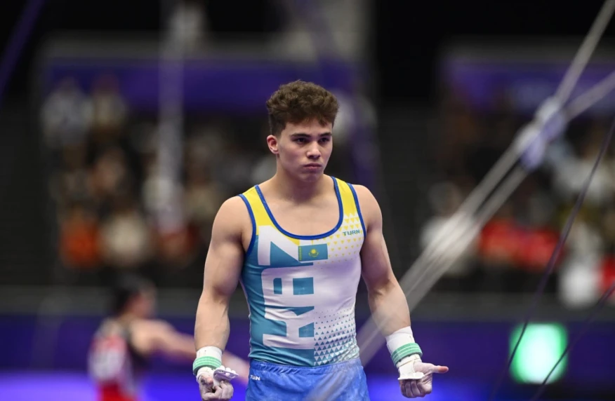 Гимнаст Нуртан Идрисов выступил в финале чемпионата мира в Нидерландах