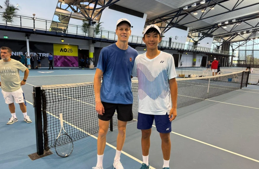 Зангар Нурланулы сыграл с первой ракеткой мира на Australian Open