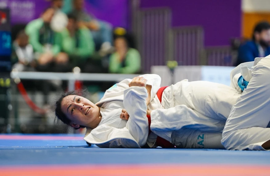 Мариан Журавлева джиу-джитсудан Ислам ынтымақтастығы ойындарының алтын медалін жеңіп алды