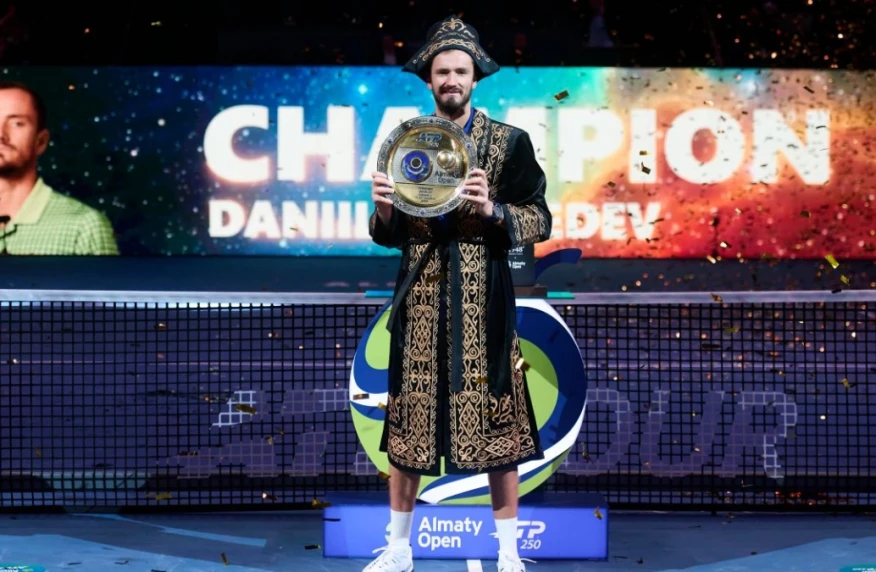 Даниил Медведев защитил титул чемпиона Almaty Open ATP 250 (Видео)