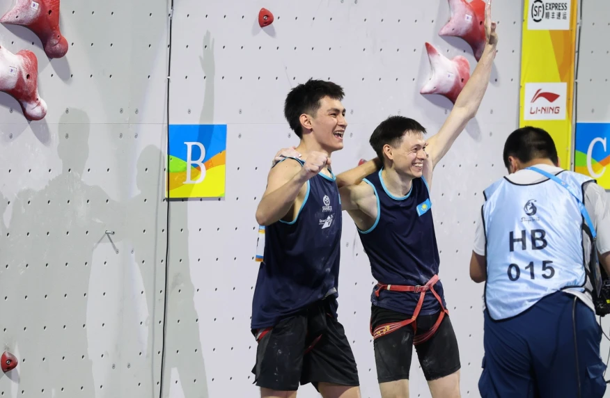 Азиатские пляжные игры: скалолазы Ришат и Рашид Хайбуллины завоевали "бронзу"