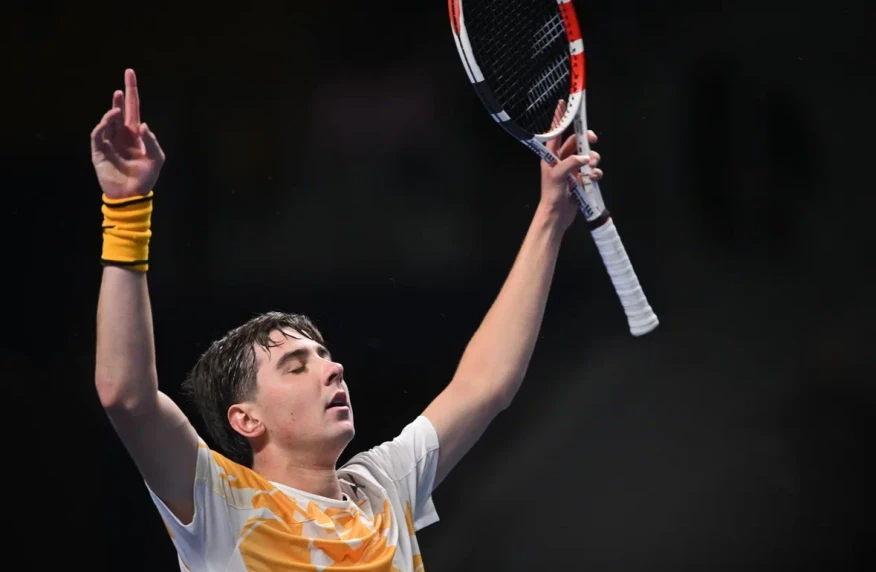 Шевченко вышел во второй круг Almaty Open (видео)