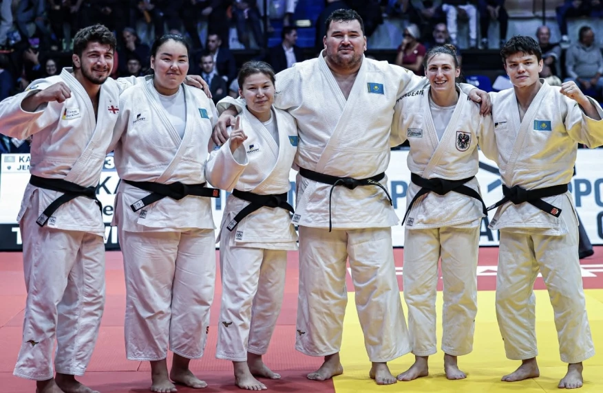 Казахстанский клуб JENYS второй год подряд завоевал бронзу Лиги чемпионов по дзюдо