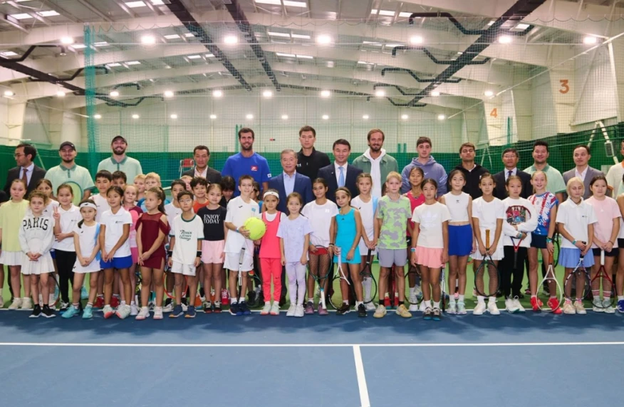 В Алматы открылся современный теннисный центр «Алатау»