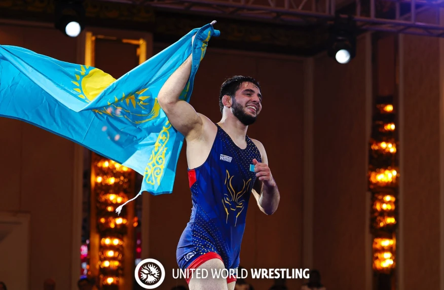 Сборная Казахстана завоевала четвертую золотую медаль на молодежном чемпионате Азии по борьбе