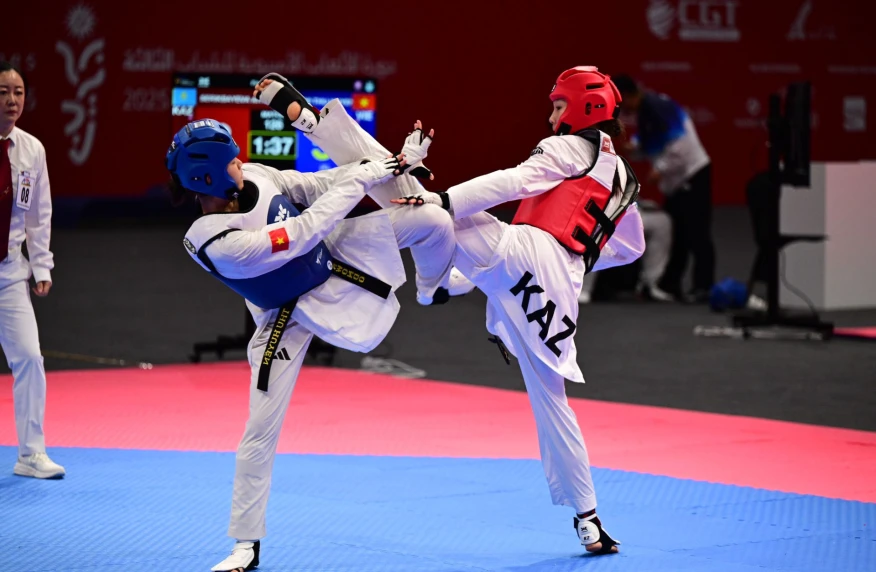 Қазақстандық таеквондошы жасөспірімдер Азиадасында алтын медальға ие болды