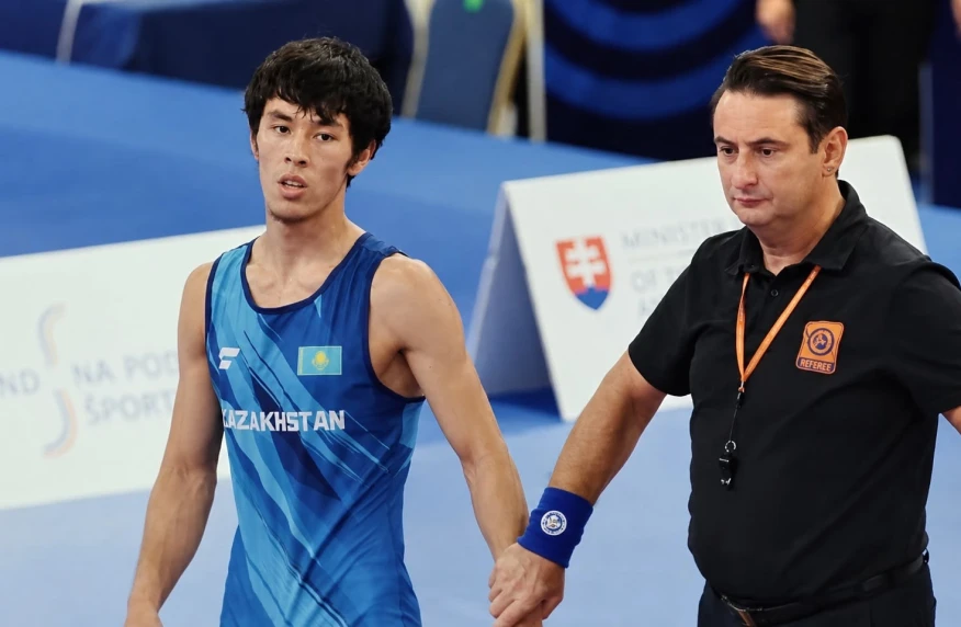 Борец Нурасыл Асамбек завоевал бронзовую медаль чемпионата мира U20