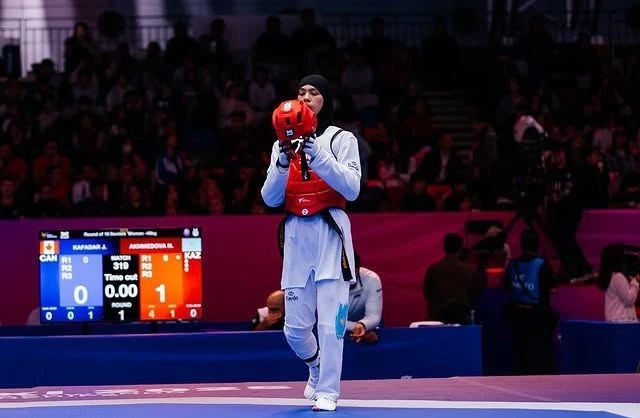 Нодира Ахмедова завоевала золотую медаль на турнире по таеквондо в Катаре