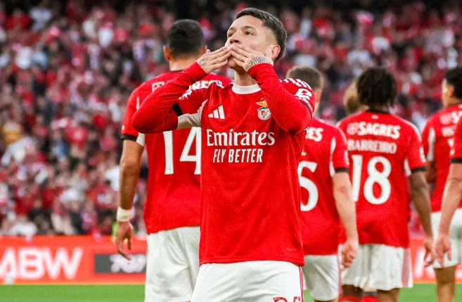 «Бенфика» одержала уверенную победу над «Виторией»