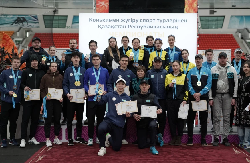 Завершился Чемпионат Казахстана по конькобежному спорту