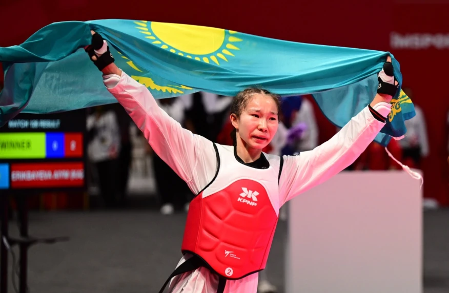 Қазақстандық спорты таеквондодан әлем чемпионатында алтын медаль жеңіп алды