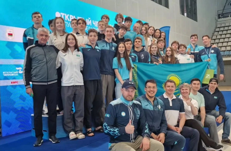 Новый рекорд и 12 медалей выиграли казахстанцы на Открытом Чемпионате Беларуси