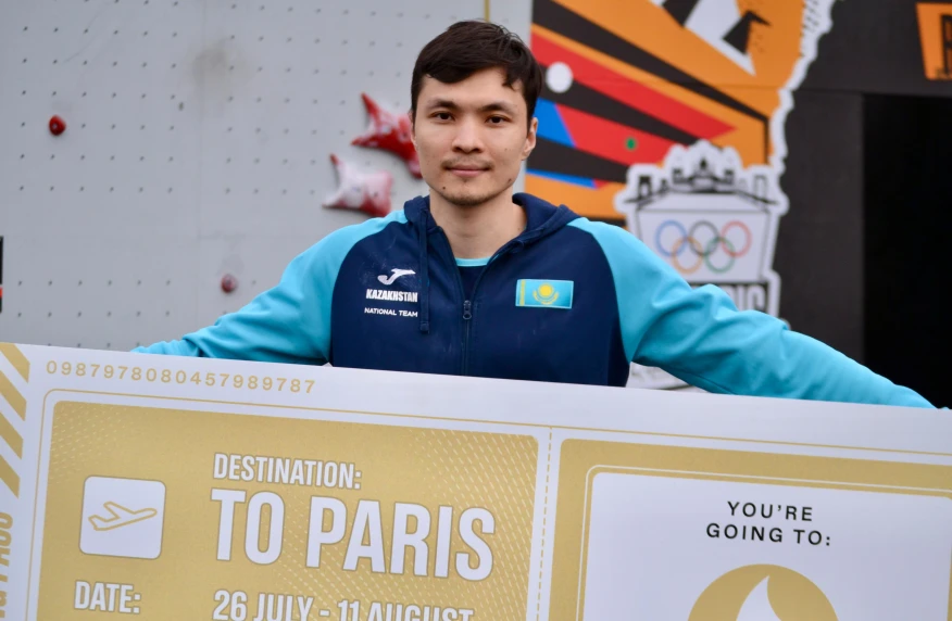 Әмір Маймұратов құзға өрмелеуден Олимпиадаға барады